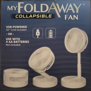 COPY - My Foldaway Fan USB&Battery Operated Desk Fan